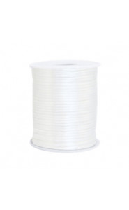 Satin wire 1.5mm Ivory white